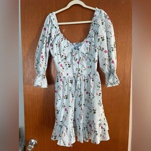 Hill House Samantha dress in Pond Floral Poplin (2022 spring) NEVER WORN